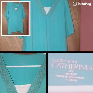 Teal Blouse